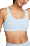 Nike Alate All U Sports Bra In Lt Armory Blue/ Pcg3c