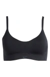 Nike Alate Minimalist Dri-fit Padded Sports Bra In Black/ Cool Grey