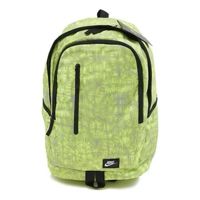 Nike All Access Soleday Bkpk-p Lightweight Casual Sports Student Schoolbag Backpack Unisex Green Lig