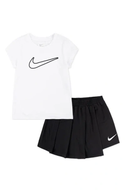 NIKE NIKE ALL DAY PLAY GRAPHIC T-SHIRT & SKORT SET