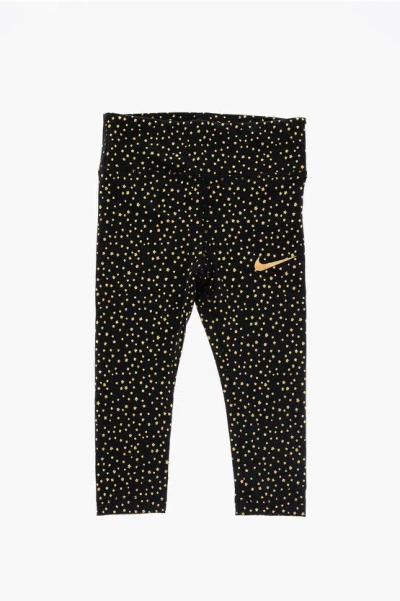 Nike All-over Golden Stars Leggings In Multi