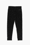 Nike All-over Logo Printed Dri-fit Leggings