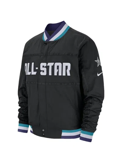 Nike All-star Weekend Bomber Jacket In Black