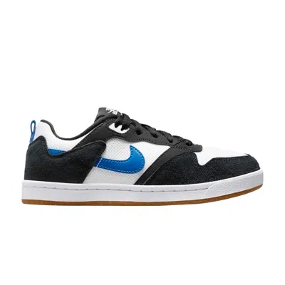 Pre-owned Nike Alleyoop Sb Gs 'white Black Team Royal' | Kid's Size 7