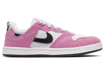 Pre-owned Nike Alleyoop Sb (women's) Sneakers In Magic Flamingo/black/white