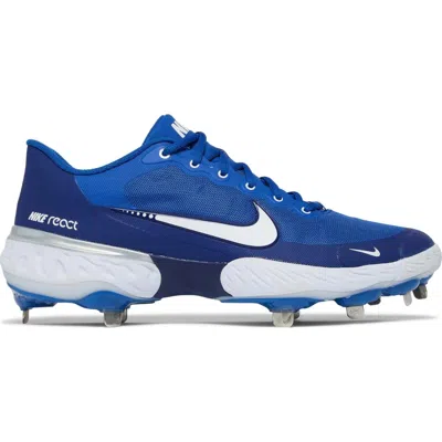 Nike Alpha Huarache Elite 3 Low Game Royal/white Ck0746-400 Men's In Blue