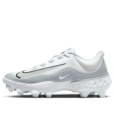 Nike Alpha Huarache Elite 4 Low Mcs 'white Wolf Grey' In Gray
