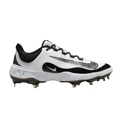 Pre-owned Nike Alpha Huarache Elite 4 Low 'white Black' | Men's Size 11