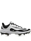 Nike Men's Alpha Huarache Elite 4 Low Mcs Baseball Cleats In White