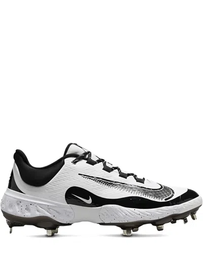 Nike Men's Alpha Huarache Elite 4 Low Mcs Baseball Cleats In White