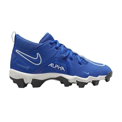Pre-owned Nike Alpha Menace 3 Shark Ps 'game Royal' | Blue | Kid's Size 5.5