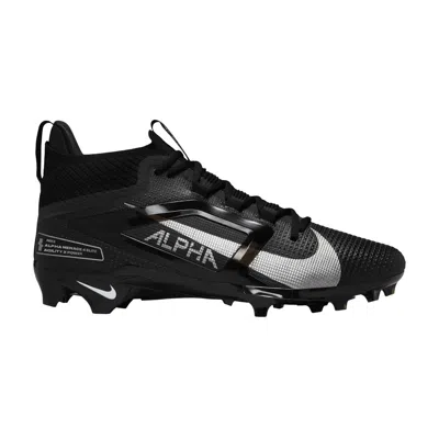 Pre-owned Nike Alpha Menace 4 Elite 'black Metallic Silver' | Men's Size 8.5