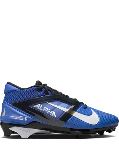 Nike Alpha Menace 4 Pro "hyper Royal White" Sneakers In Blue