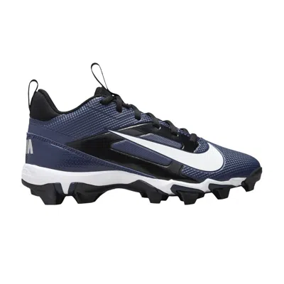 Pre-owned Nike Alpha Menace 4 Shark Gs 'midnight Navy White' | Blue | Kid's Size 10