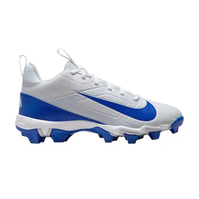 Pre-owned Nike Alpha Menace 4 Shark Gs 'white Hyper Royal' | Kid's Size 2.5