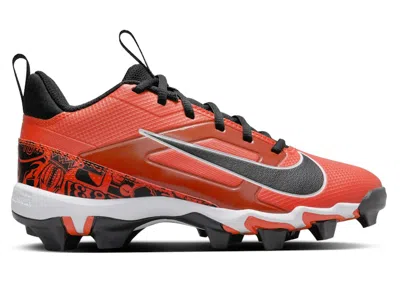 Pre-owned Nike Alpha Menace 4 Shark Nrg Sneakers In Picante Red/white/black In Multi