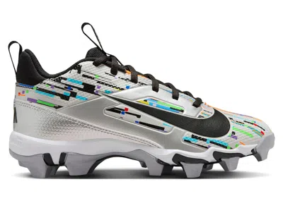 Pre-owned Nike Alpha Menace 4 Shark Saquon Barkley Sneakers In Photon Dust/wolf Grey/metallic Silver