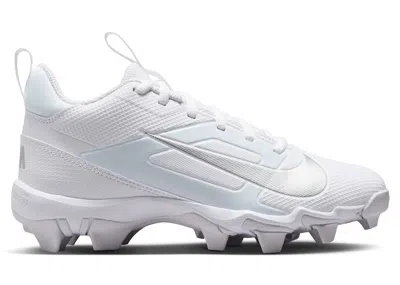 Pre-owned Nike Alpha Menace 4 Shark Sneakers In White/metallic Silver