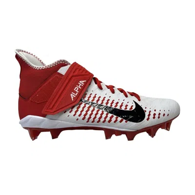 Pre-owned Nike Alpha Menace Pro 2 Mid 'white University Red'