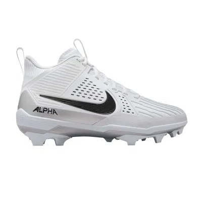 Pre-owned Nike Alpha Menace Strong 'white Metallic Silver Black' | Men's Size 12