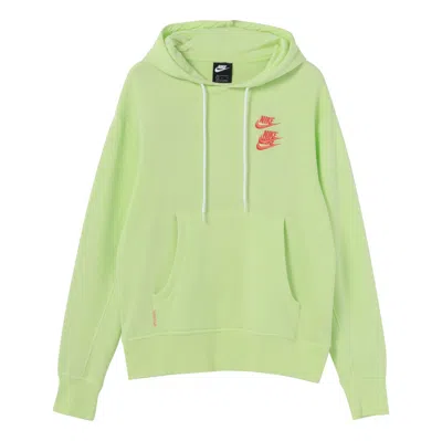 Nike Alphabet Printing Sports Pullover Green