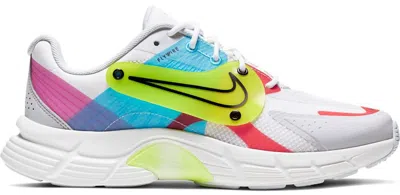 Pre-owned Nike Alphina 5000 White (women's) Sneakers In Summit White/volt/blue Fury In Multi