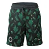 Nike Alumni Nigeria Printing Casual Shorts Green In Multi