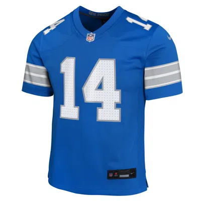 Nike Amon-ra St. Brown Detroit Lions Big Kids'  Nfl Game Jersey In Blue