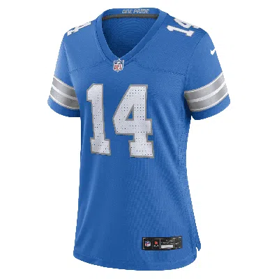 Nike Amon-ra St. Brown Blue Detroit Lions Team Game Jersey