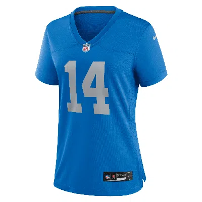 Nike Amon-ra St. Brown Detroit Lions  Women's Nfl Game Football Jersey In Blue