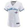 Nike Andrã©s Gimã©nez Toronto Blue Jays  Women's Mlb Replica Jersey In White
