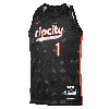 Nike Anfernee Simons Portland Trail Blazers 2024/25 City Edition Big Kids'  Dri-fit Nba Swingman Jersey In Black