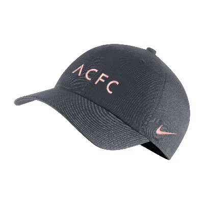 Nike Angel City Fc Heritage86  Unisex Nwsl Soccer Cap In Grey