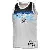 Nike Anthony Edwards Minnesota Timberwolves 2024/25 City Edition Big Kids'  Dri-fit Nba Swingman Jersey In White