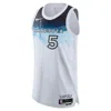 Nike Anthony Edwards Minnesota Timberwolves 2024/25 City Edition  Men's Dri-fit Adv Nba Authentic Jersey In White