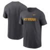 Nike Anthracite West Virginia Mountaineers Primetime Wordmark T-shirt