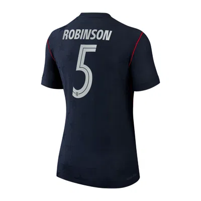 Nike Antonee Robinson Usmnt 2026 Match Away  Women's Aero-fit Soccer Jersey In Blue