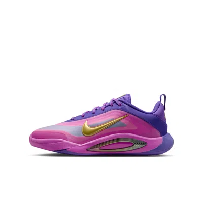 Nike A'one A'ja Wilson Big Kids' Basketball Shoes In Pink