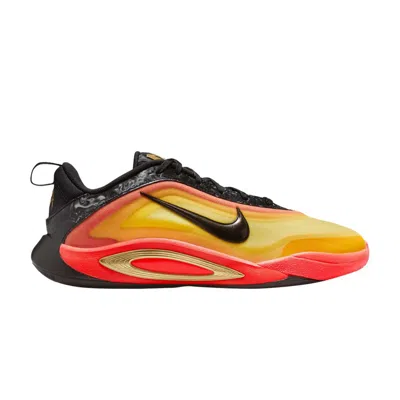 Pre-owned Nike A'one Gs 'all-star' | Yellow | Kid's Size 5.5