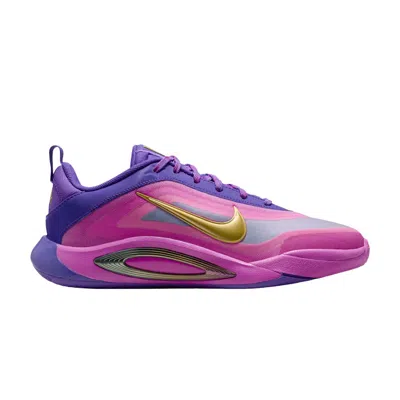 Pre-owned Nike A'one Gs 'unapologetic' | Purple | Kid's Size 7