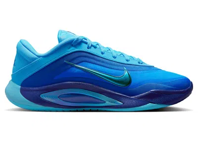 Pre-owned Nike A'one (women's) Sneakers In Blue Fury/racer Blue/photo Blue