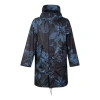 Nike Aop Printed Hooded Parka Coat 'blue Black'