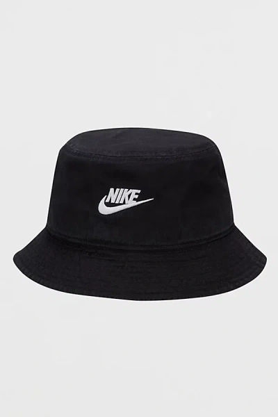 Nike Apex Futura Wash Bucket Hat In Black, Men's At Urban Outfitters