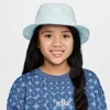 Nike Apex Kids' Futura Bucket Hat In Blue