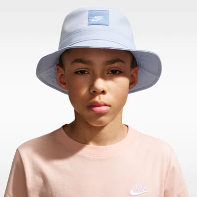 Nike Apex Kids' Futura Bucket Hat In Blue
