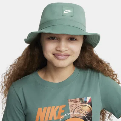 Nike Apex Kids' Futura Bucket Hat In Green