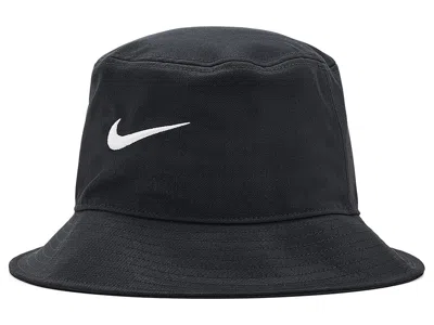 Nike Apex Swoosh Bucket Hat Traditional Hats Black/white: Md
