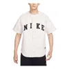 Nike Apricot Button Baseball Shirt 'white'