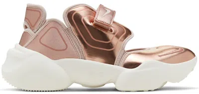 Pre-owned Nike Aqua Rift Liquid Metal Bronze (women's) Sneakers In Metallic Red Bronze/sail
