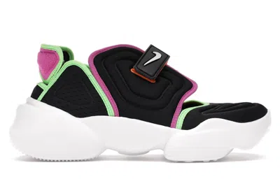 Pre-owned Aqua Rift (women's) Sneakers In Black/white/fire Pink from StockX